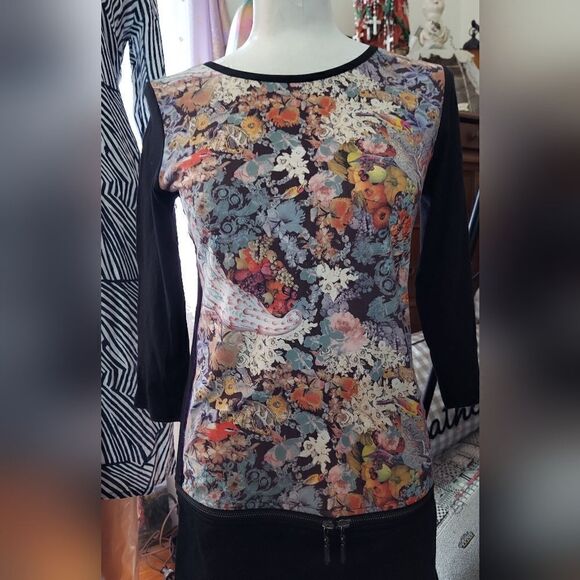 Custo Barcelona Painting Print Dress Size 36 - Picture 2 of 14